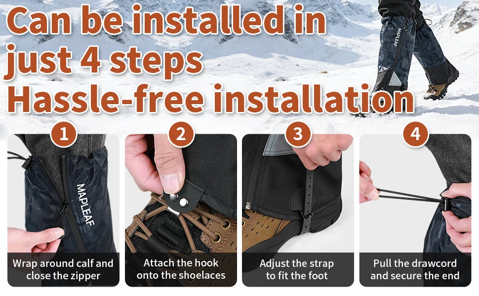 Gearly Premium Gaiters