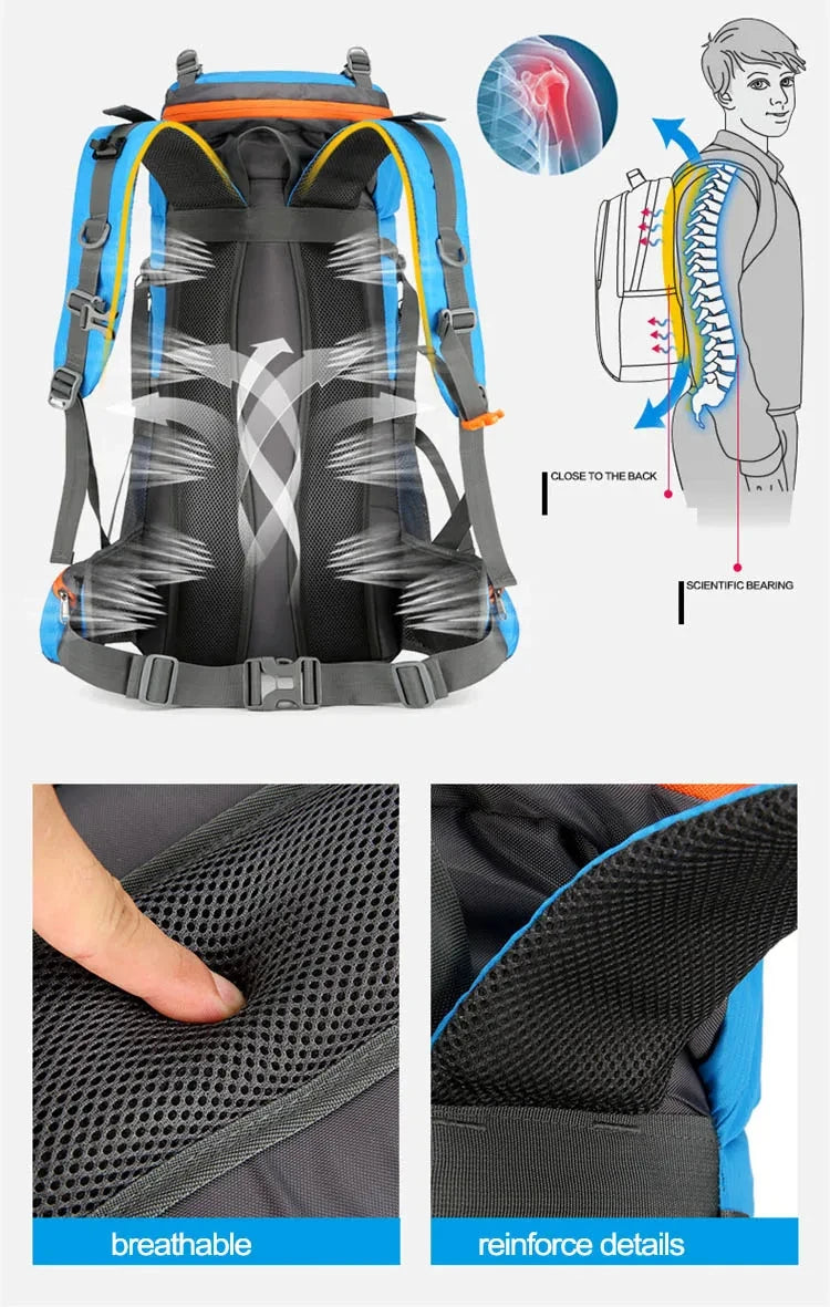 Gearly Premium Hiking Backpack (70L)