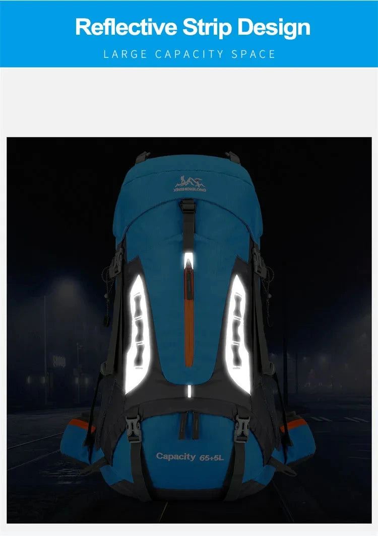 Gearly Premium Hiking Backpack (70L)