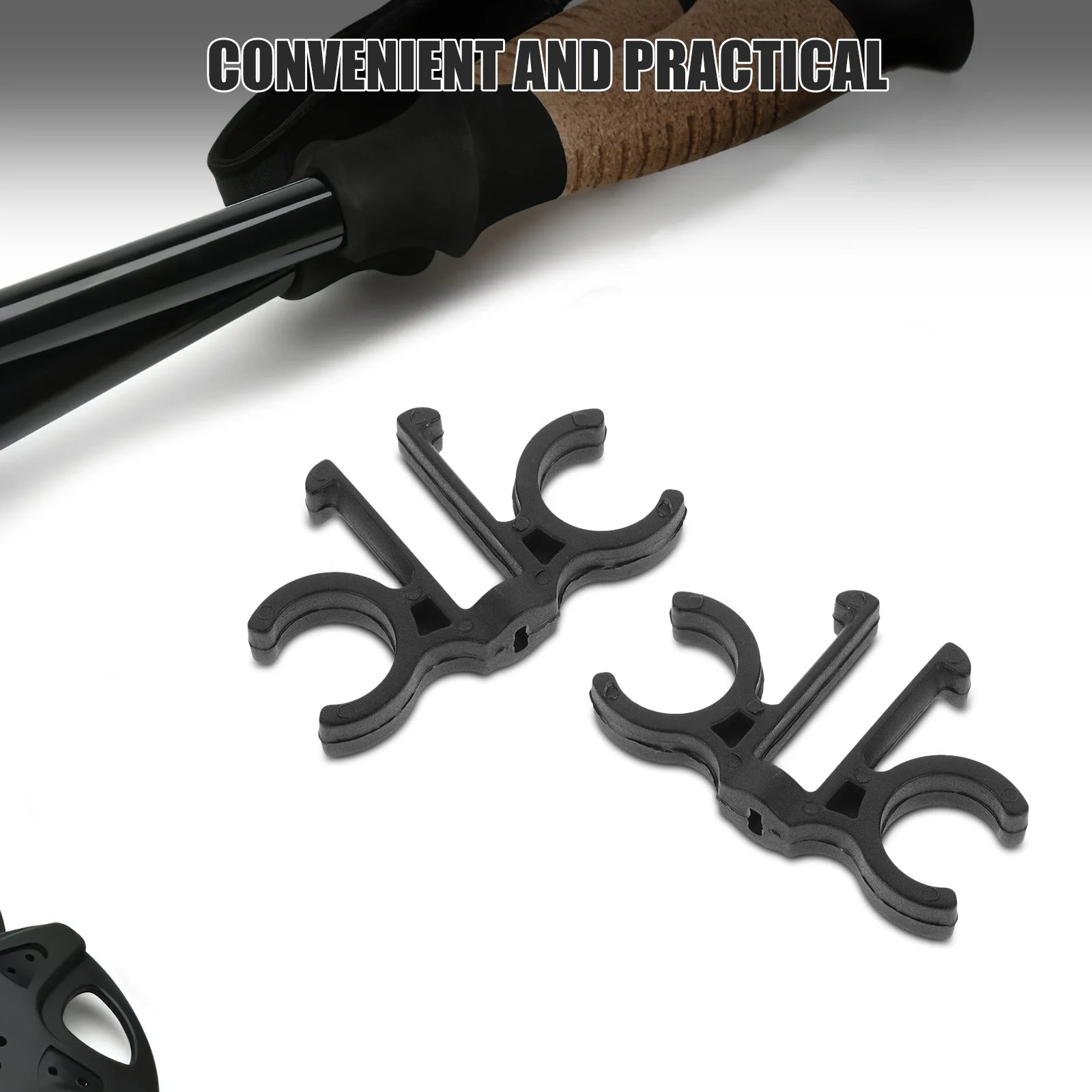 Hiking Pole Clips (5-Piece)