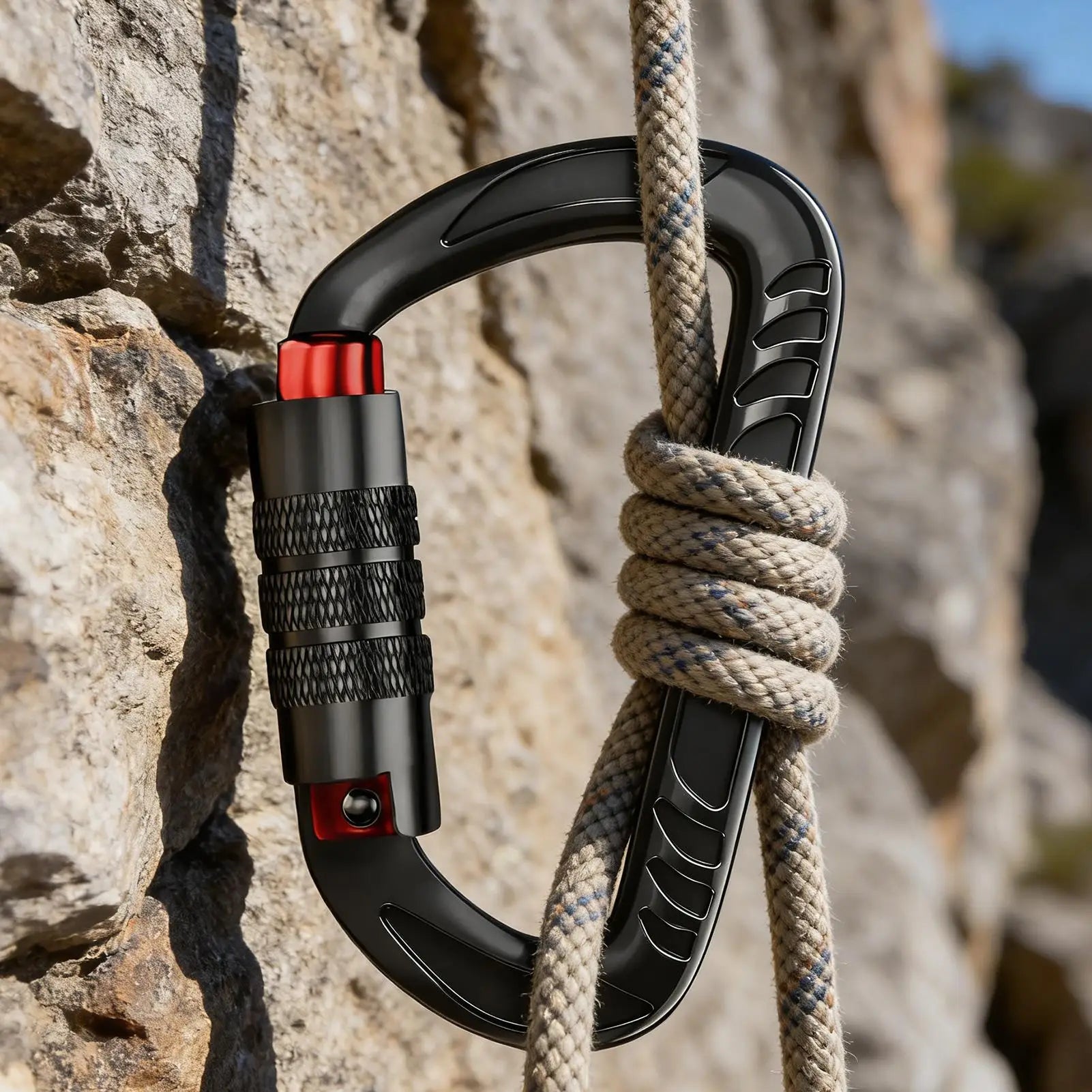 Gearly Carabiner Clip (Climbing Rated)