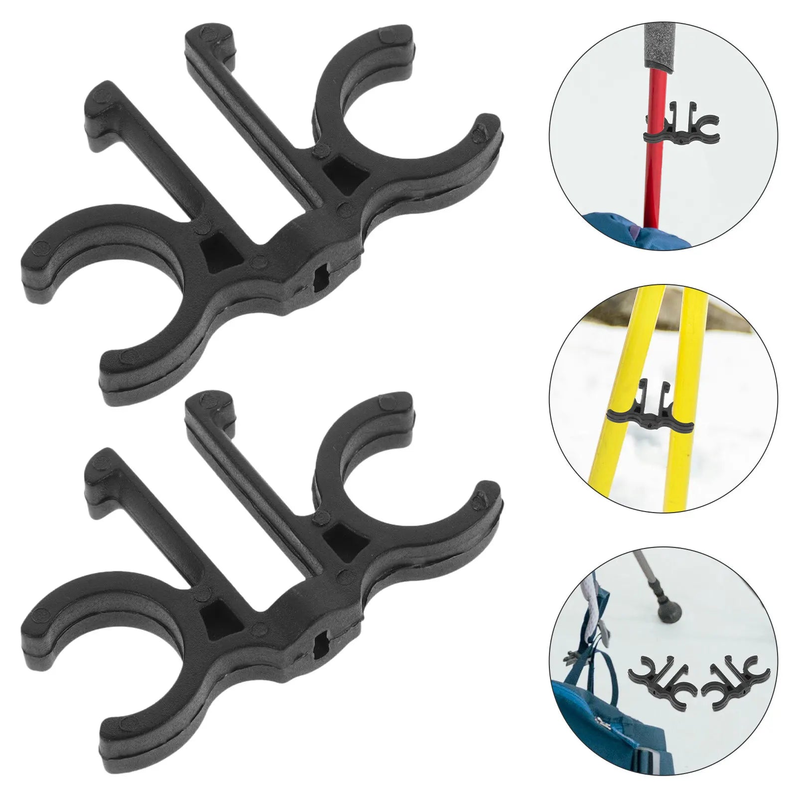 Hiking Pole Clips (5-Piece)