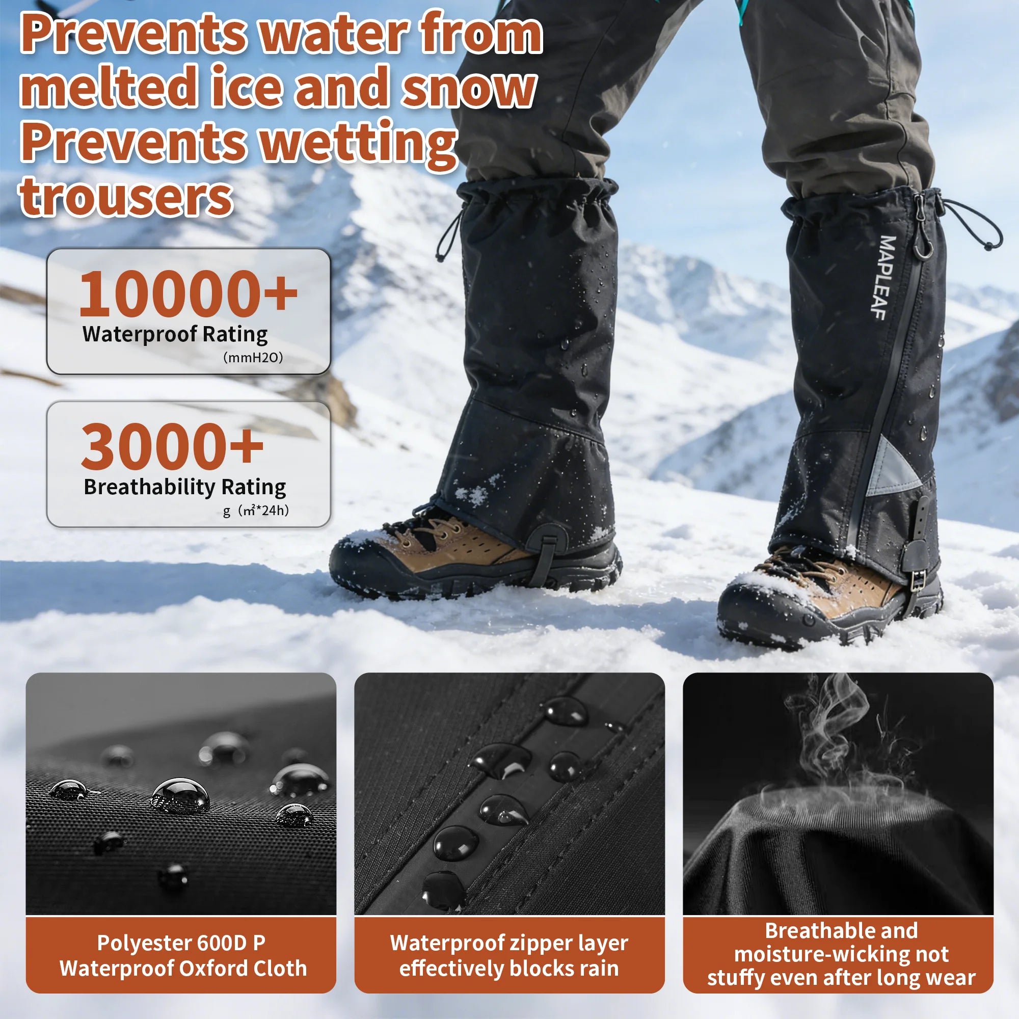 Gearly Premium Gaiters