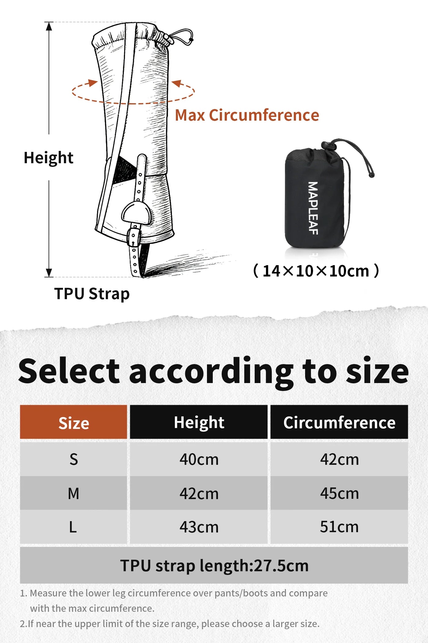 Gearly Premium Gaiters