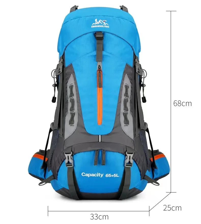 Gearly Premium Hiking Backpack (70L)
