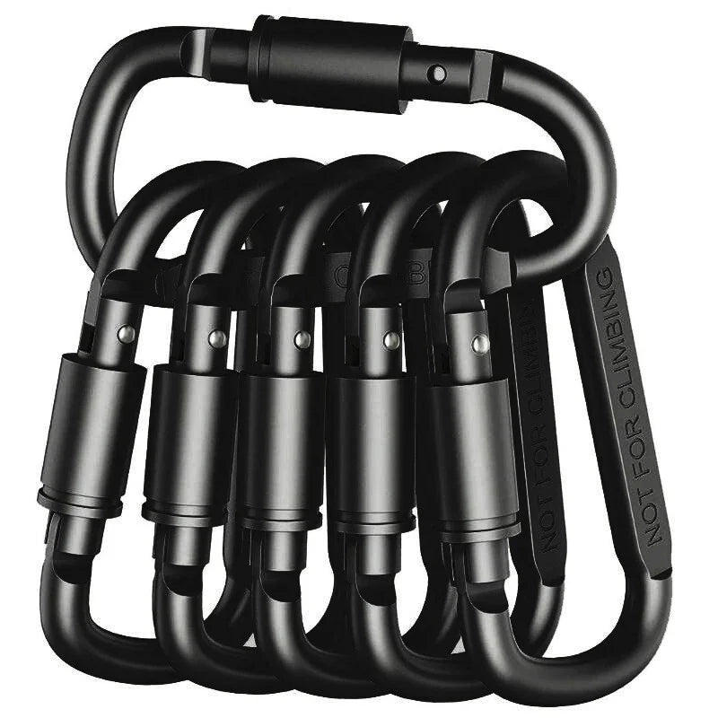 Gearly Carabiner Clips (General Use - Not for Climbing)