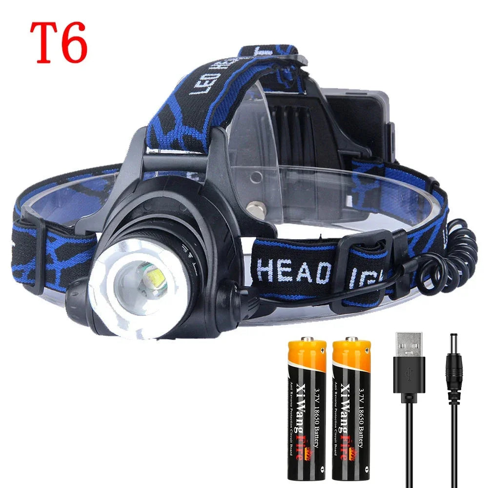 Gearly Budget Rechargeable Head Torch