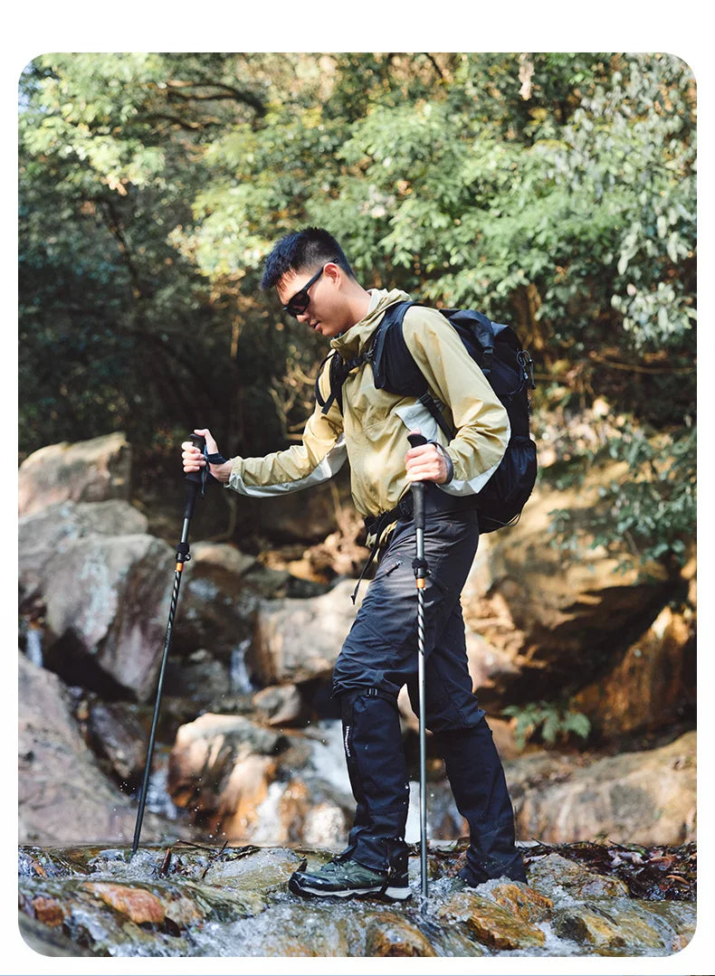 Gearly Hiking Poles - Carbon Fiber (Collapsible)
