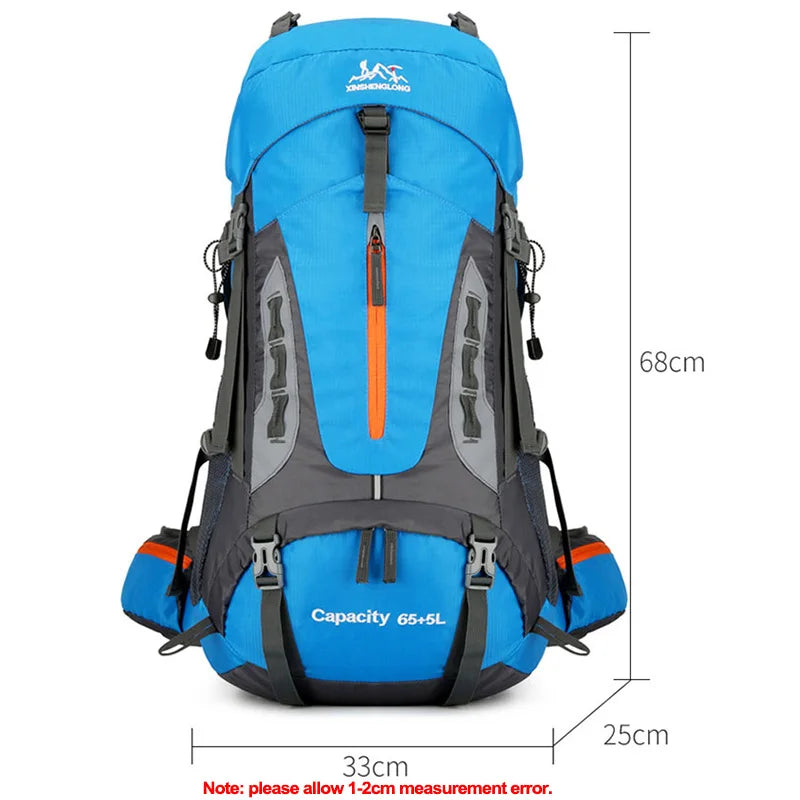 Gearly Premium Hiking Backpack (70L)