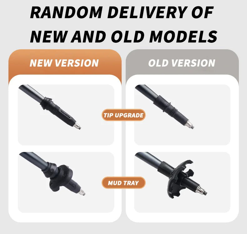 Gearly Hiking Poles - Carbon Fiber (Collapsible)