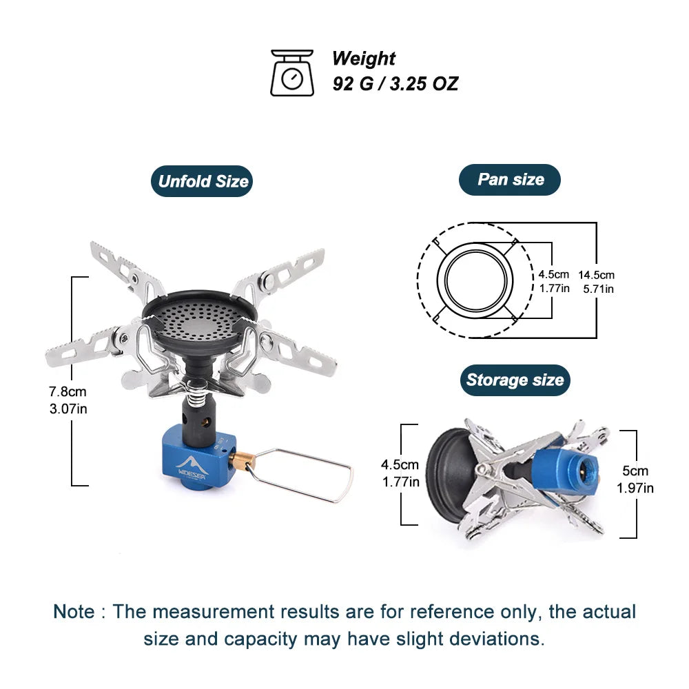 Gearly Compact Gas Burner