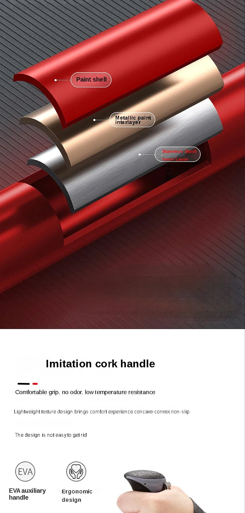 Gearly Hiking Poles - Alluminium (2-Piece)