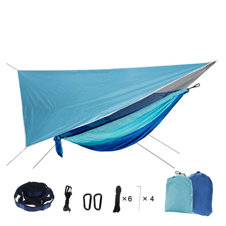 Gearly Hammock with Waterproof Tarp