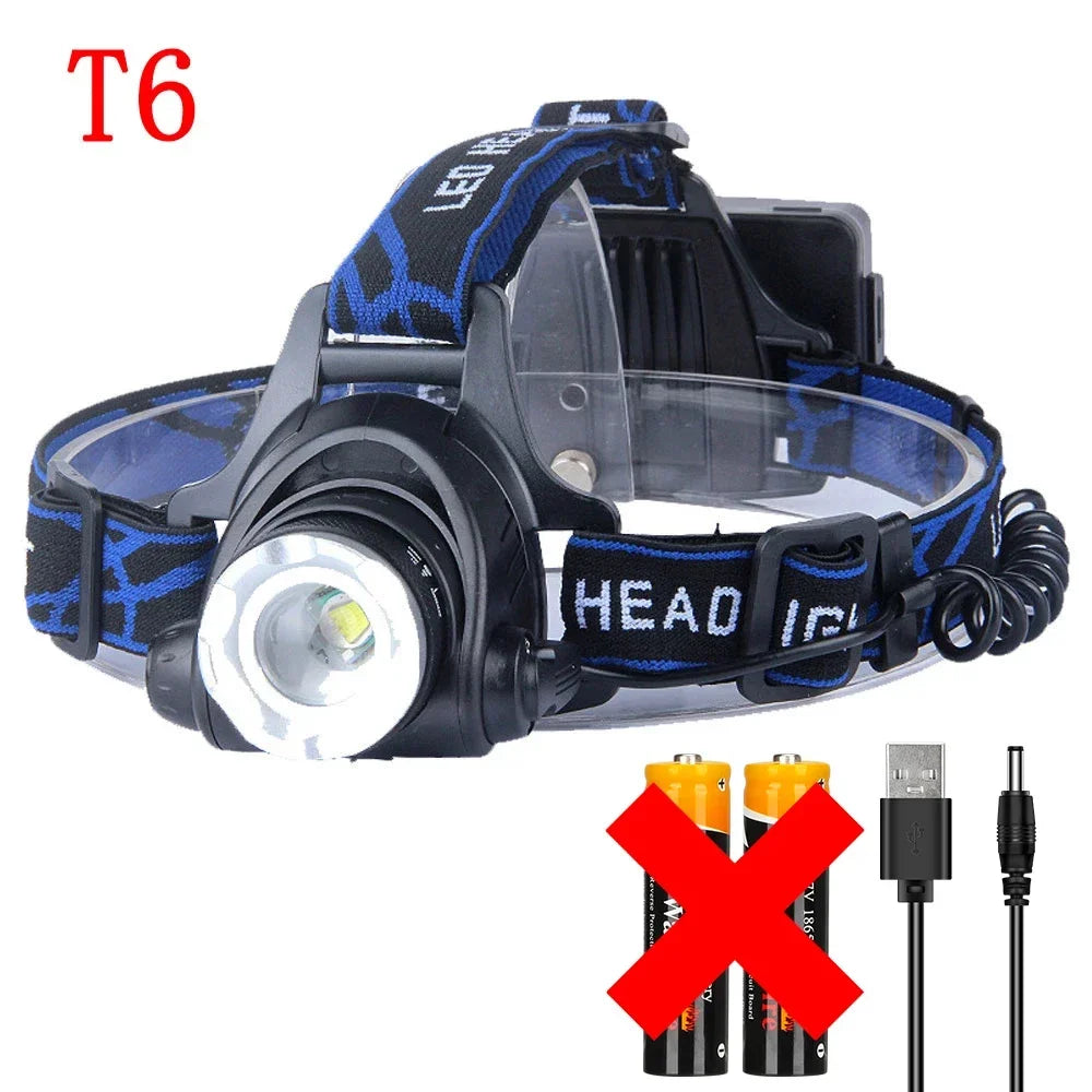 Gearly Budget Rechargeable Head Torch