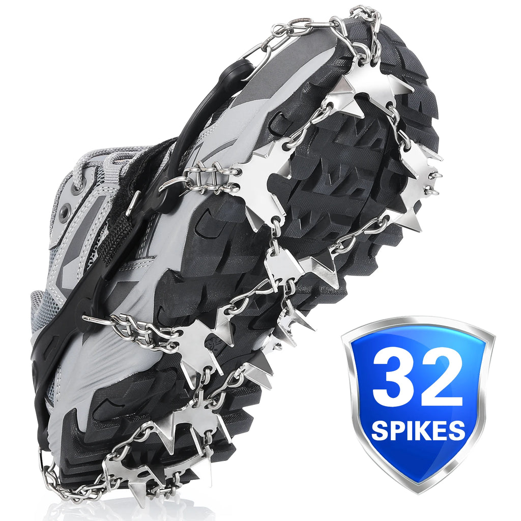 Gearly Ice & Snow Crampons (32 Teeth)
