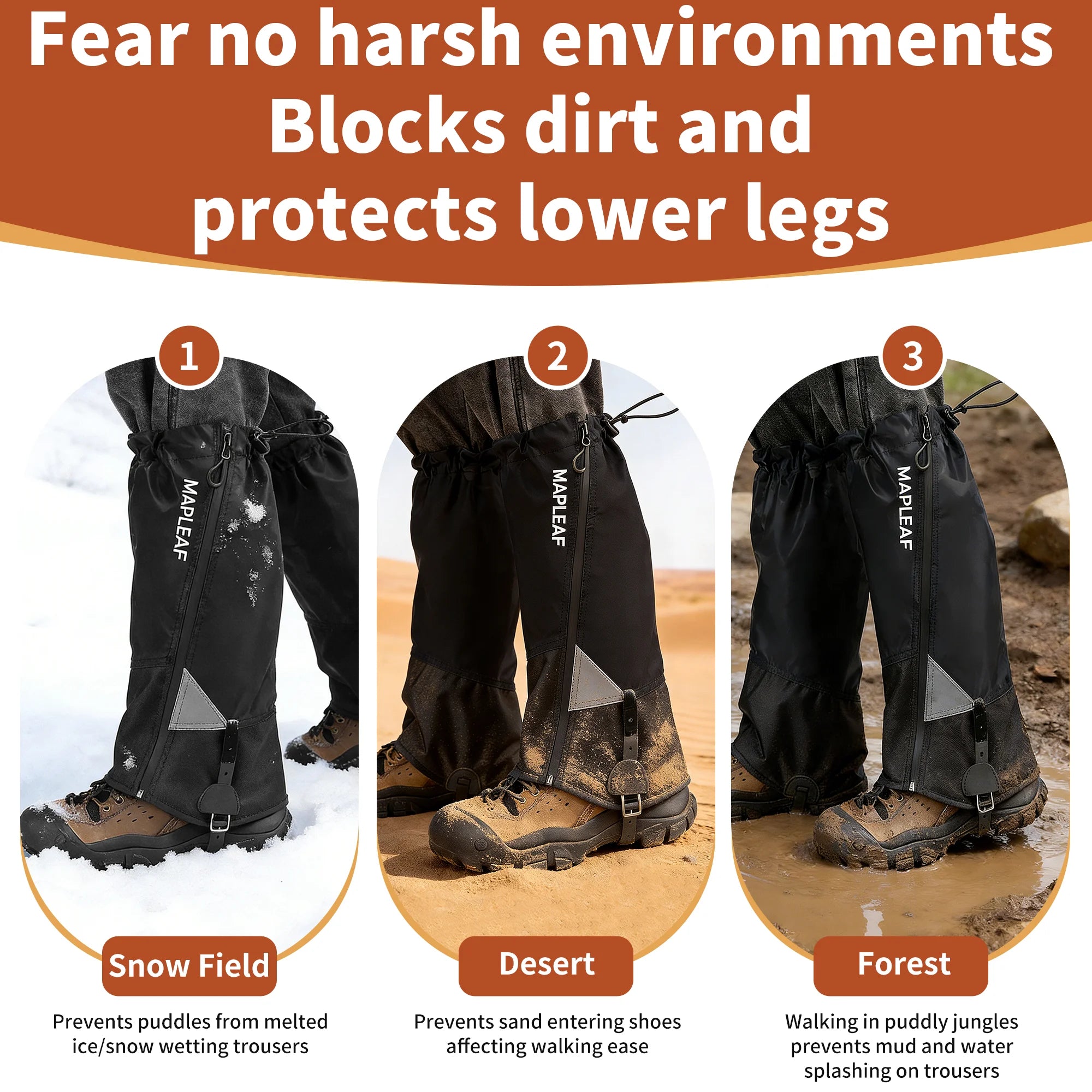 Gearly Premium Gaiters