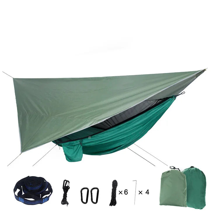 Gearly Hammock with Waterproof Tarp